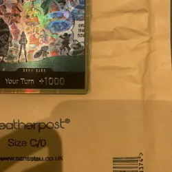 OP14 Gold DON!! Card Egghead Crisis The Azure Seas Seven One Piece CCG ENGLISH - Image 5