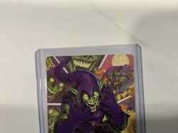 Gold Stamped - Green Goblin—Steve Ellis Art Series Card 49/54 Spider-Man MTG - Image 3