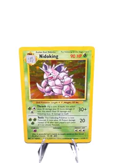 Pokemon TCG Nidoking Holo Base Set 1999 Rare Card 11/102 🔥🔥🔥 - Image 1