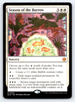 Season of the Burrow - Bloomburrow - MTG - Image 1