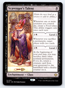 Scavenger's Talent - Bloomburrow - MTG - Image 1