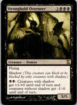Stronghold Overseer Time Spiral Magic_the_gathering Lightly played - Image 1