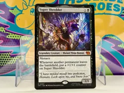 Super Shredder – TMNT Universes Beyond MTG Rare | Non-Foil | Near Mint - Image 1