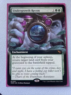 Undergrowth Recon - Extended Art x1 - Murders at Karlov Manor - NM-Mint, English - Image 1