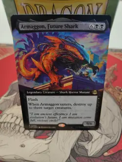 Armaggon, Future Shark X1 EXTENDED ART FOIL-NM/M-Teenage Mutant Ninja Turtles - Image 1