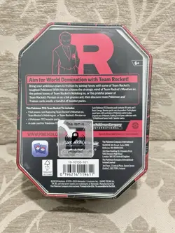 Pokemon TCG - Destined Rivals Team Rocket’s Nidoking EX Tin - Sealed - Image 3