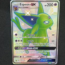 Pokemon Espeon GX (ENG) Holo Rare Hidden Fates: Shiny Vault SV60/SV94 NM - Image 3