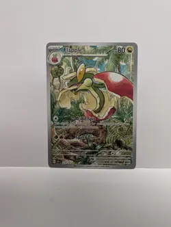 Pokemon Flapple 210/191 Sv08: Surging Sparks Illustration Rare Holo Dragon - Image 1