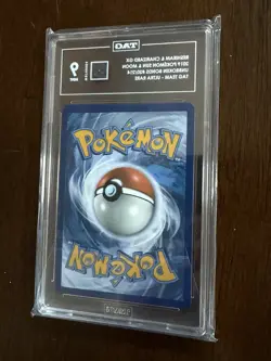 Pokemon TCG Reshiram And Charizard GX 20/214 Tag Team Graded TAG 9 - Image 2