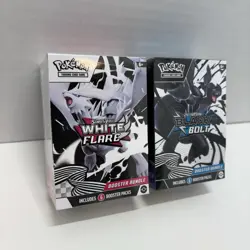 2 Pokemon TCG SV10.5 Black Bolt & White Flare Booster Bundle Sealed New - Image 2