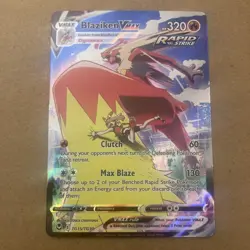 Pokemon TCG Blaziken VMAX Silver Tempest Trainer Gallery TG15/TG30 - Near Mint - Image 1