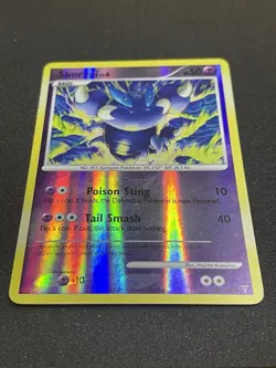 Pokemon Skorupi Lv.6 128/147 Platinum Supreme Victors Reverse Holo MP - Image 3