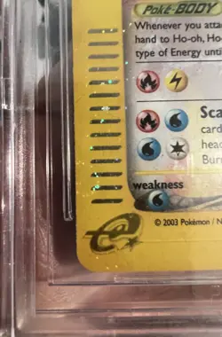 Pokemon Ho-Oh #149 Skyridge Holo *4x SWIRLS* BGS 9.5 Gem Mint - Image 5