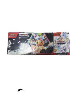 Pokemon Prismatic Evolutions Surprise Box + Booster Bundle Sams Club Exclusive - Image 1