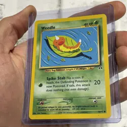 Pokemon Weedle 70/75 2001 Neo Discovery Unlimited Common Pokemon NM/MT Vintage - Image 2
