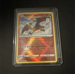 Pokemon TCG Radiant Charizard Crown Zenith Radiant Rare Holo 020/159 - Image 1