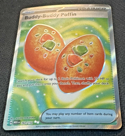 Buddy-Buddy Poffin 167/132 Me01: Mega Evolution Holo Pokemon 2025 - Image 3