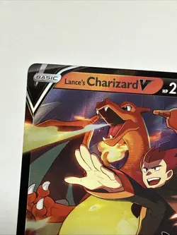 Pokemon Lance's Charizard V SWSH133 SWSH: Sword & Shield Promo Holo EN - Image 2