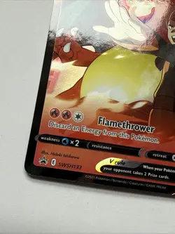 Pokemon Lance's Charizard V SWSH133 SWSH: Sword & Shield Promo Holo EN - Image 5