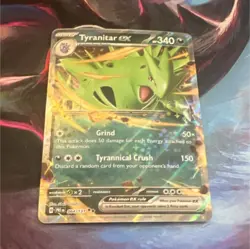Pokemon Tyranitar ex 064/131 Sv: Prismatic Evolutions Double Rare Holo EX - Image 1