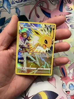 Pokemon TCG Jolteon TG04/TG30 Brilliant Stars Trainer Gallery Ultra Rare Holo - Image 1