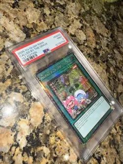 YU-GI-OH! Called By The Grave EN092 Quarter Century Secret Rare Stamped PSA 9 - Image 4
