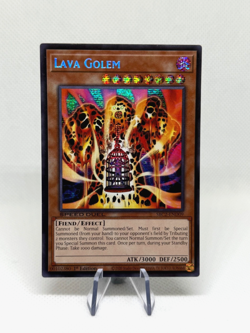 Lava Golem SBC2-END09 Prismatic Secret Rare 1st Edition NM YuGiOh - Image 1