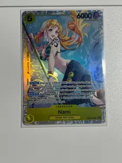 OP Card Game | Nami, Straw Hat Crew, SR | EB03-053 - Image 1