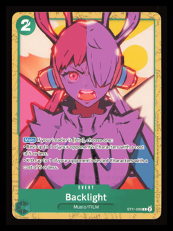 ONE PIECE Backlight (Starter Deck 11: Uta Deck Battle) (ST11-003/13) NM - Image 1
