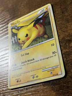 Pikachu 78/123 Heartgold & Soulsilver Regular Pokemon Card - Image 2