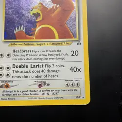 Pokemon Ursaring Neo Discovery 15/75 - Image 5