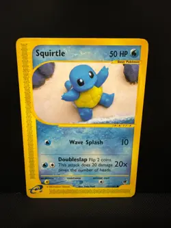 Squirtle 131/165 - Pokemon Expedition Common Non-Holo - NM - Image 1