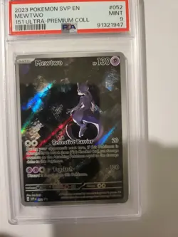 2023 Pokemon SVP en Mewtwo 151 Ultra-Premium Collection PSA 9 - Image 1