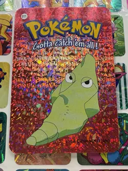 Pokemon 151 Vintage Pocket Monsters Vending HOLO Prism Sticker 2000 Nintendo - Image 2