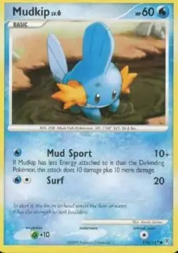 Mudkip 116/147 Supreme Victors Common Moderate Play Pokemon DNA GAMES - Image 1