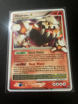 2008 Pokemon Diamond & Pearl Black Star Promo Dp31 Heatran Lv.x-holo - Image 1