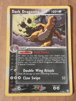 Pokemon Dark Drgonite 15/109 Team Rocket Returns MP See Pictures - Image 1