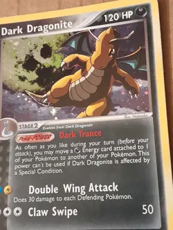 Pokemon Dark Drgonite 15/109 Team Rocket Returns MP See Pictures - Image 3