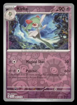 Kirlia SV01: Scarlet & Violet Base Set #085/198 Common Reverse Holo NM Pokemon - Image 1