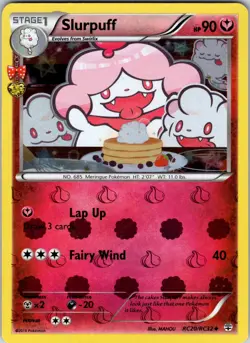 Slurpuff RC20/RC32 Generations: Radiant Collection Pokemon NM Holo - Image 1