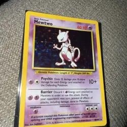Mewtwo - Holo - 10/102 Base Set - Pokemon TCG - 1999 - Image 3