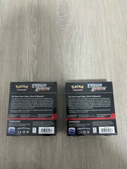 Lot of 2 Pokemon TCG Crown Zenith Booster Bundle Factory Sealed w/ shrink wrap - Image 3