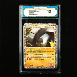 TQG 10 GEM MINT 2010 Pokemon ENG Donphan 107/123 R - Image 1