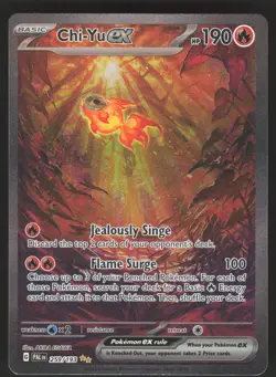 Chi-Yu ex 259/193 SIR Pokemon TCG SV02: Paldea Evolved NM/VLP - Image 1