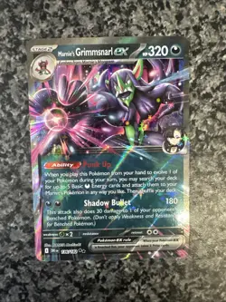 Marnie's Grimmsnarl EX 136/182 Destined Rivals Pokemon NM - Image 1