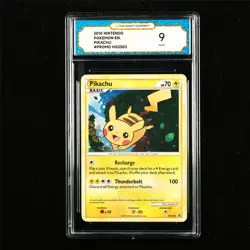 TQG 9 MINT 2010 Pokemon ENG Pikachu HGSS03 Promo - Image 1