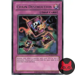 Yugioh Chain Destruction RP02-EN004 Reprint Rare NM - Image 1