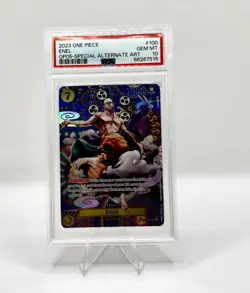 Enel OP05-100 Special Alternate Art One Piece PSA 10 - Image 1