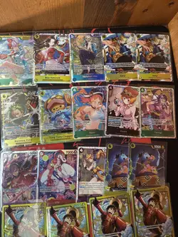 TCG One Piece English 100+ card lot Eb-03 / Op-14 - Image 1
