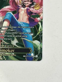 One Piece Smoker OP10-030 Super Rare Foil Punk Hazard Navy 7000 HP SP Banish - Image 5